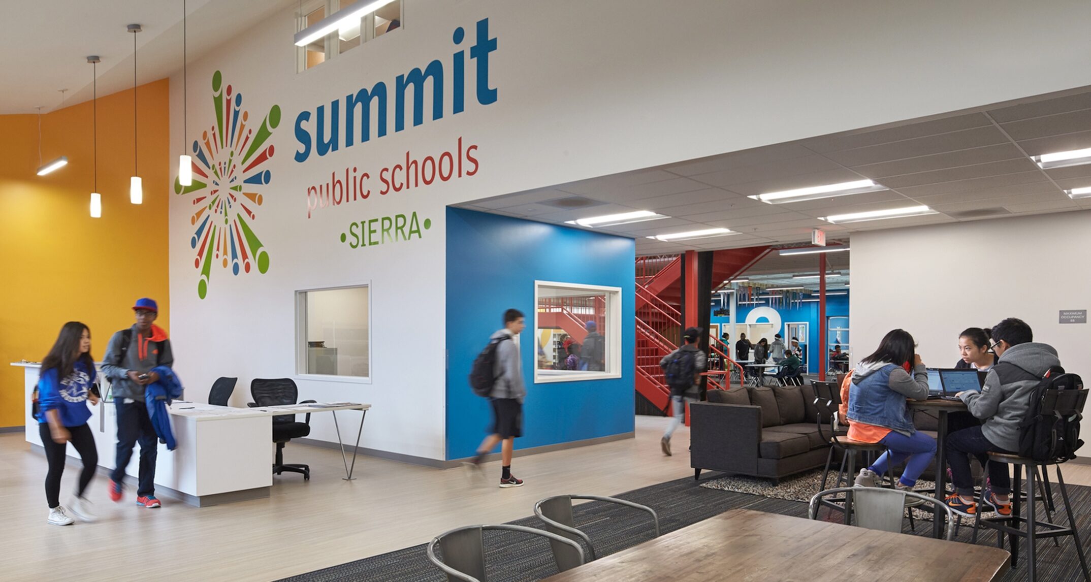 Summit Sierra Charter Public High School, Seattle, WA - NAC Architecture 