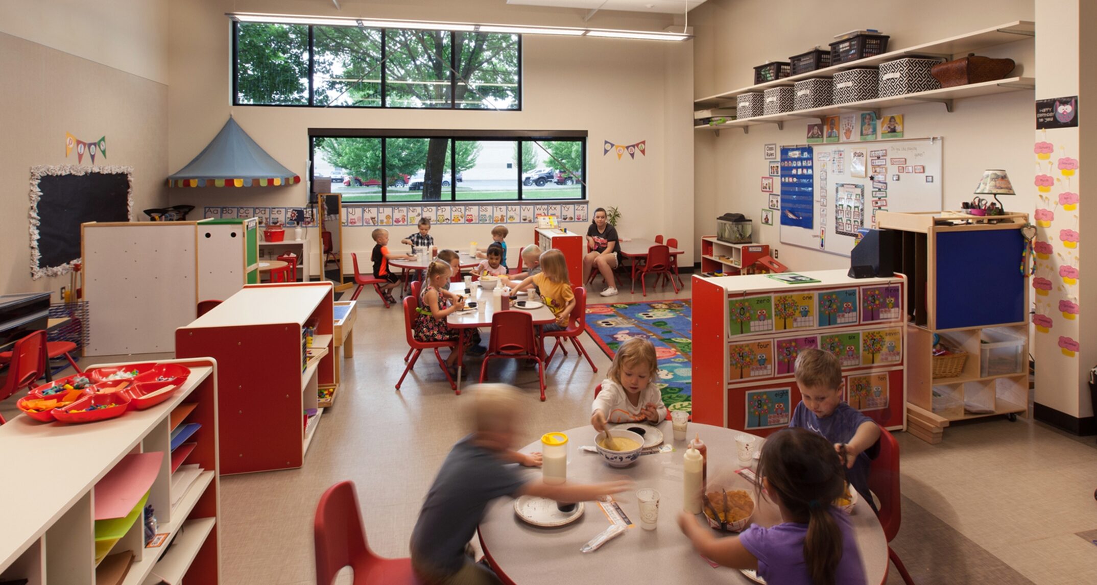 Eating “family style” in the classrooms is fundamentally important for pre-K students’ social and emotional development – Central Valley Early Learning Center