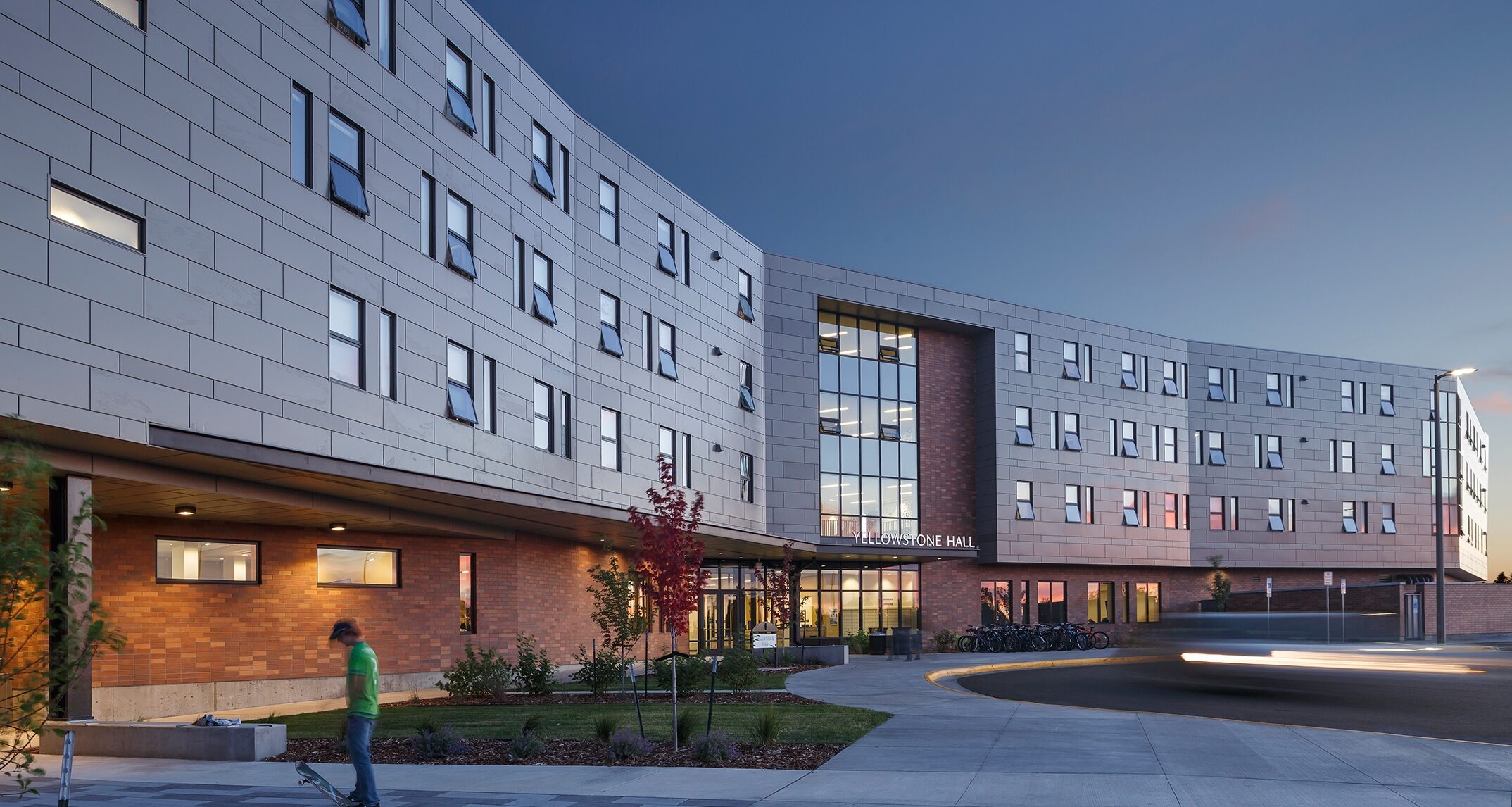 Opened in 2016, MSU's Yellowstone Hall was the first freshman residence facility built on campus in nearly 50 years. For the majority of incoming freshman, this is their first time living away from home; as a result, the design of Yellowstone helps students connect and build a community of peers.