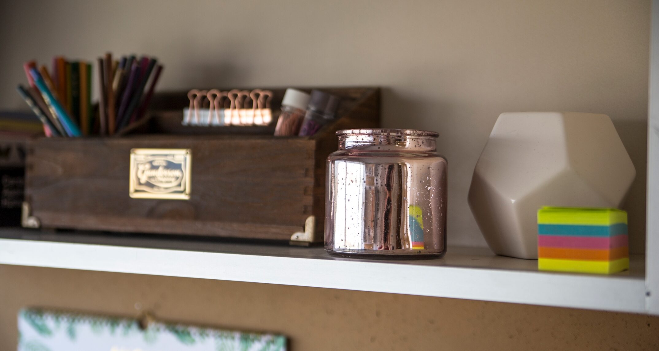 Organization is key in a limited space; and it can still echo your style preferences.