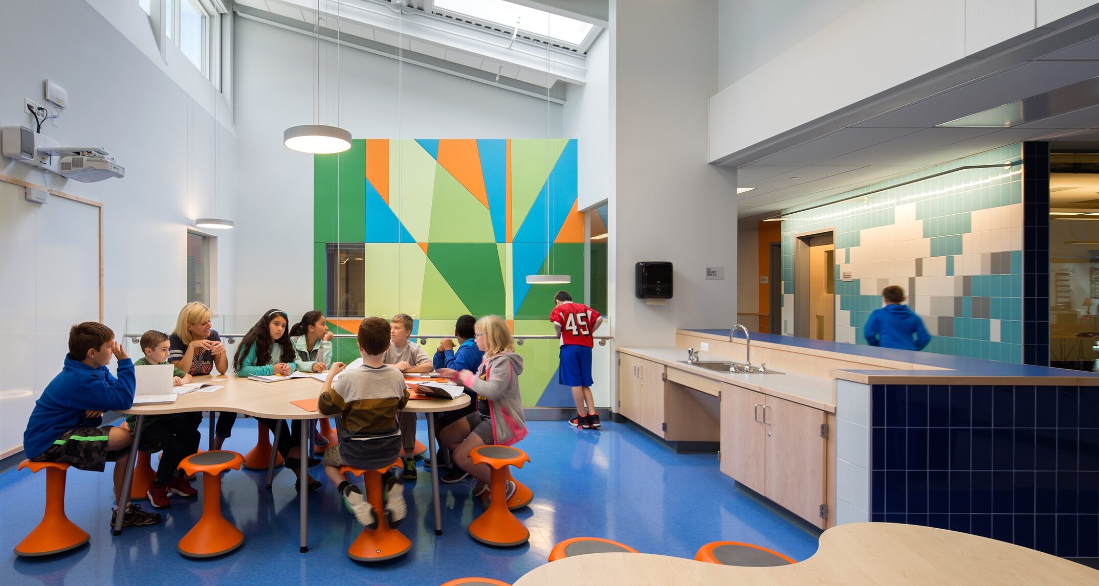 Woodland Elementary School - HMFH Architects Copyright Ed Wonsek 