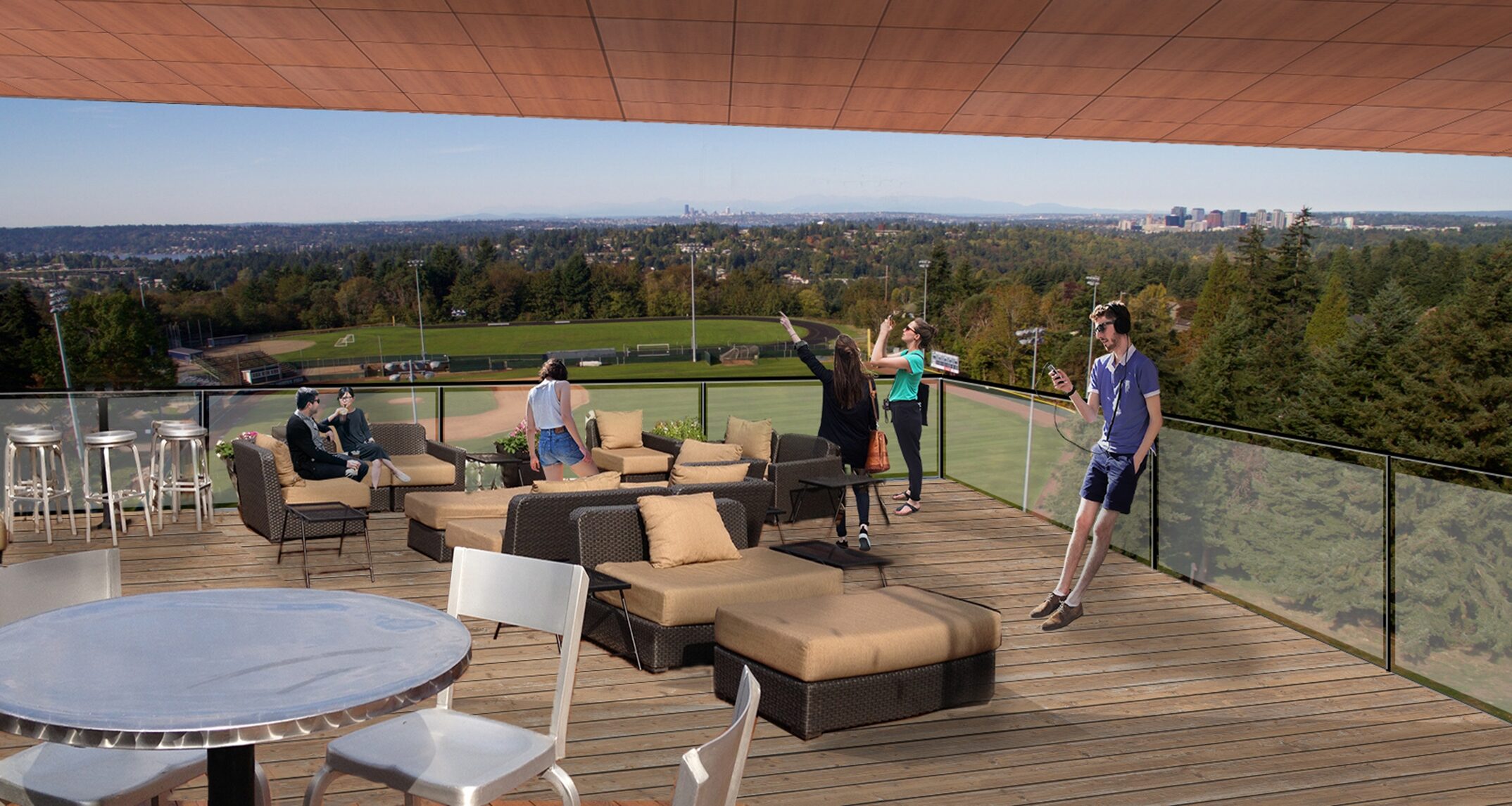 New Residence Hall, Bellevue College - NAC